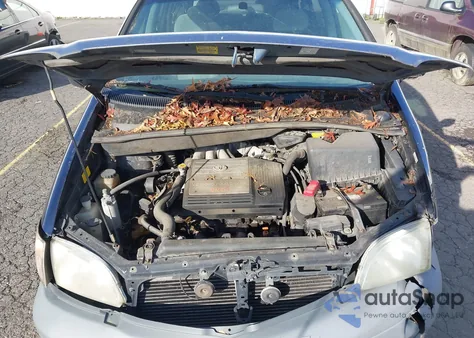 2001 Toyota Sienna Le z USA, uszkodzony, nr VIN 4T3ZF13CX1U372380